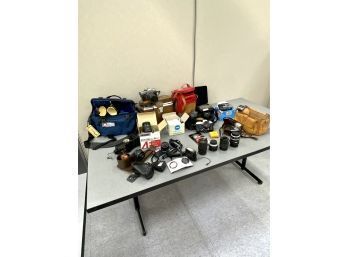 Various Camera Photography Equipment  Lot