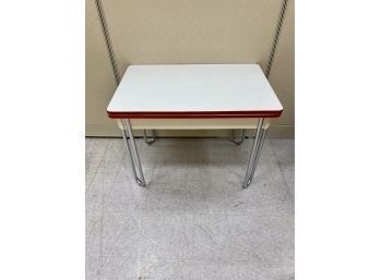 Mid Century Vintage Enamel Kitchen Table