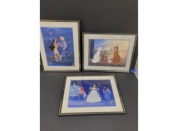 Three Disney Artwork Prints