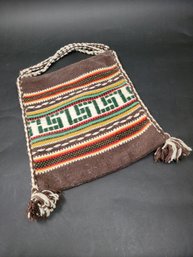 Wool Mexican Blanket Purse