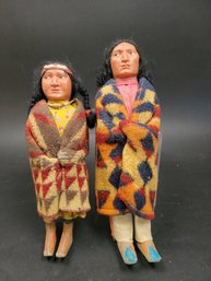 Antique Skookum Dolls - Early 1900's To About 1940