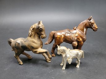 Three Little Metal Horses