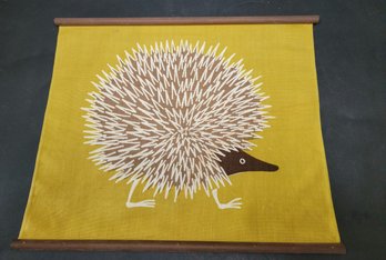 Hedgehog Silk Screen Stain Shown