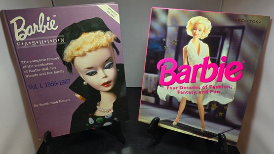 2 Barbie Books 1998