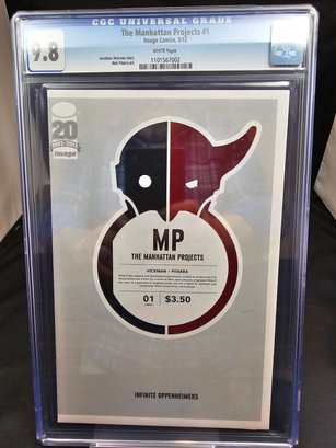 Image Firsts: Manhattan Projects #1 Image Comics 12/12 CGC 9.8