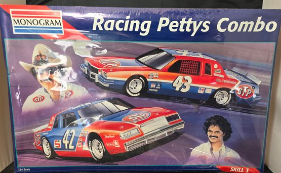 Monogram Racing Petty's Combo 1:24 Scale Model Kit Kyle Petty Richard Petty