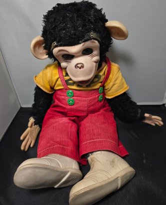 Vintage 1960's Zip Toy Monkey