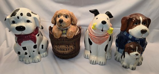 Puppy Dog Cookie Jar Lot