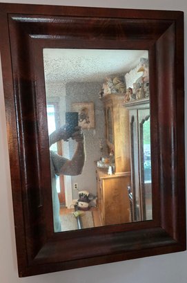 Antique 1800's Rosewood Wall Mirror