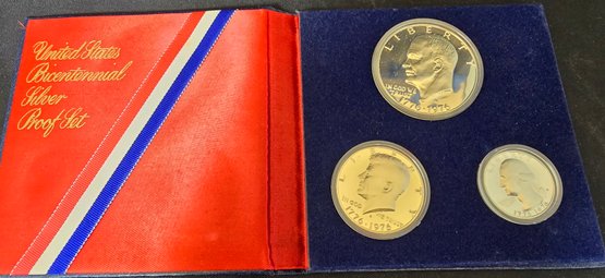 -1776-1976 Bicentennial Silver Proof Coin Set