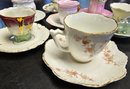 Lot Of 7 Vintage Demitasse Teacup & Saucer Sets Fine China