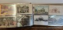Postcard Album Lots Of Cards From Portland Maine & Other New England Locations