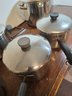 Vintage Revere Ware Pots & Covers Set With Tea Kettle