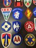 Lot Of Vintage Military Patches Unit Patches