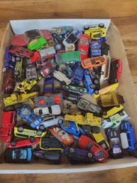 Box Lot Of Hot Wheels Matchbox Cars