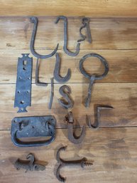 Lot Of Misc Antique Metal Pieces