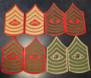 Vintage Lot Of New Old Stock Marine Corp Chevrons