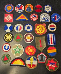Lot #2 Vintage Us Military Patches