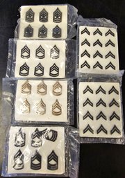 US Military  Army Enlisted Rank Collar Pins