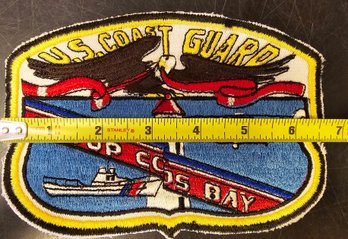 Vintage Coast Guard Patch 6.5' By 4.5'