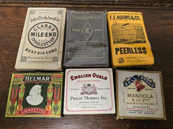 Vintage Tobacco Pouch Packages