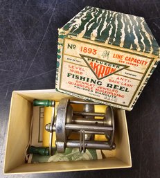 Vintage Pflueger Reel In Original Box