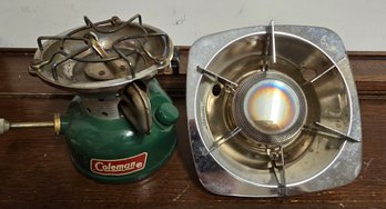 Pair Of Coleman Camping Cook Stoves