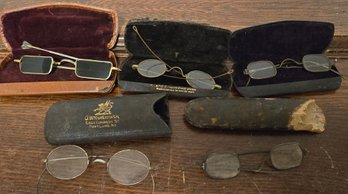 Antique Eyeglasses Lot