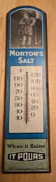 Vintage Morton's Salt Thermometer