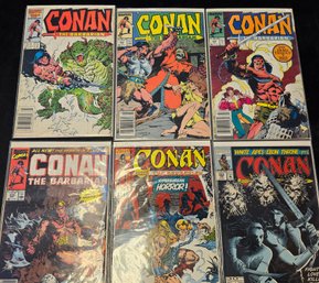 6 Conan Comic Books The Barbarian