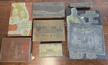 7 Antique Blocks For Printing