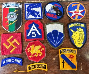 Lot Of Military Patches WWII Korea