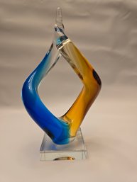 Murano Glass Sculpture 10' Tall 6' Wide