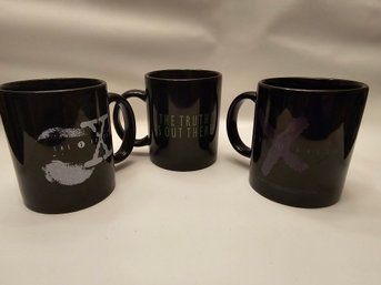 3 X-files Coffee Mugs 'the Truth Is Out There'