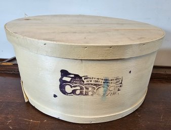 Cabot Cheese Wood Wheel Box