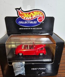 Vintage 1998 Mattel Hot Wheels Collectibles For The Adult Collector 1947 Ford