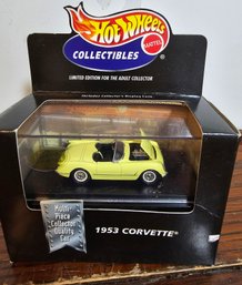 Vintage 1998 Mattel Hot Wheels Collectibles For The Adult Collector 1953 Corvette