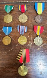 Lot Of Military Metals
