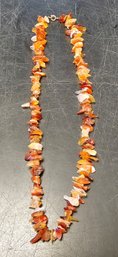 Baltic Amber Bead Necklace 18'