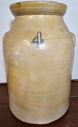 4 Gallon Stoneware Crock No Cover Crack