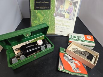 Singer Sewing Attachments And Booklet