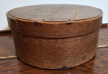 Antique Primitive Bent Wood Pantry Box