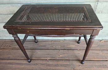 Rattan Top End Table