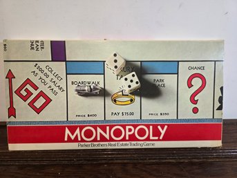 Vintage 1975 Monopoly Game