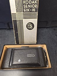 Kodak Senior Six-16 Folding Roll Film Camera  Box & Manual