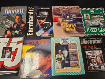 Lot Of 8 Books On NASCAR