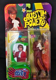 Austin Powers Ultra Cool Action Figure Yeah Baby Yeah McFarland Toys 1999