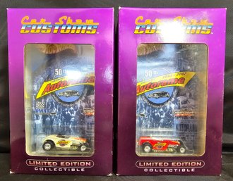 2002 Hot Wheels Car Show Customs Autorama 2 Limited Edition Collectible Cars
