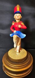 Vintage Schmid Bros Spinning Music Box Majorette