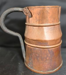 Antique Copper Water Pitcher